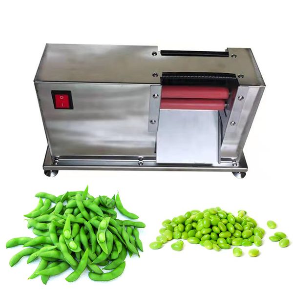 Коммерческий бытовой маленький Green Pea Peeling Peeling Bean Elever Machine Soybean Heller