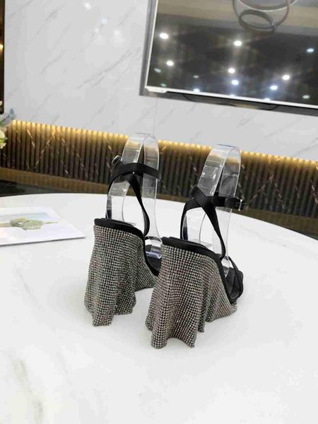 

slippers 2021 women sandals red dottoms high heels pointed toe sole pumps come with dust bags wedding shoes, Black
