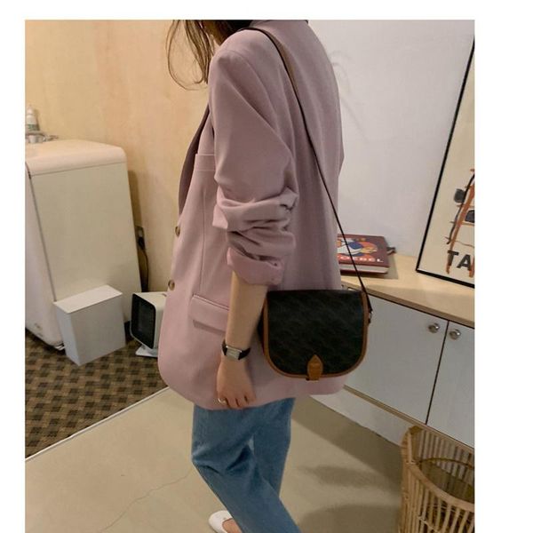 

women's jackets autumn style pink small suit jacket korean-style wide, Black;brown