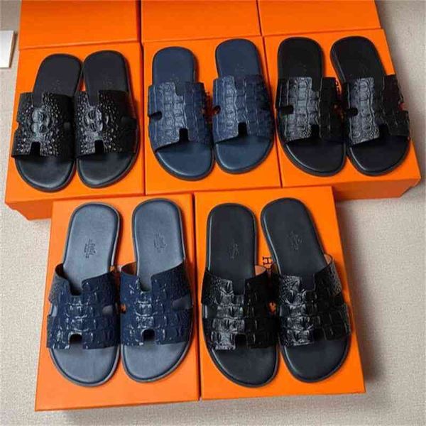 

slipper 2021 new men's slippers european and american fashion trend personalized korean cool slippers leisure beach slippers summerzly, Black