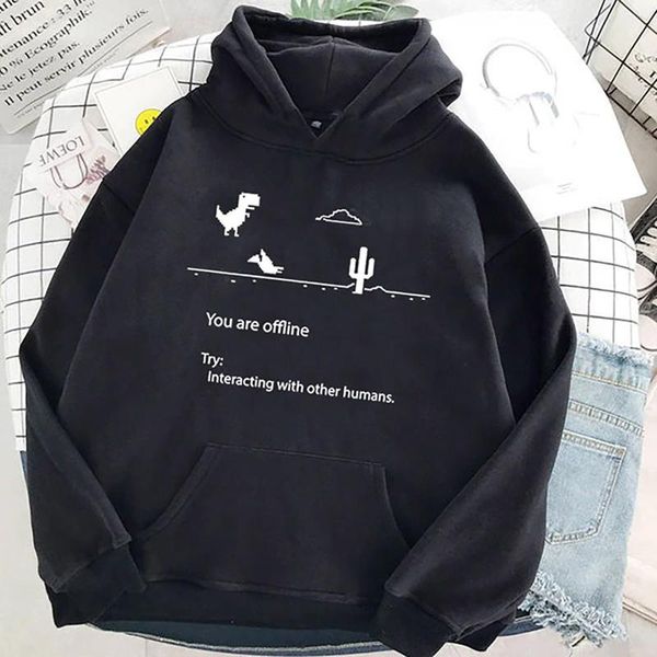 

women's jackets women hooded printed sweatshirt autumn winter long sleeve casual anime pullover shirt blouse streetwear fashion hoodies, Black;brown