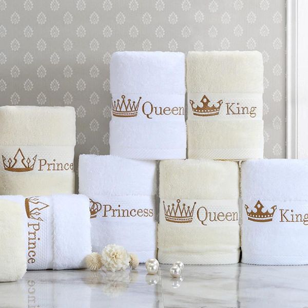 

towel 2pcs cotton face kitchen hand set absorbent el salon sauna spa bathroom wash cloth family children kids gifts t7