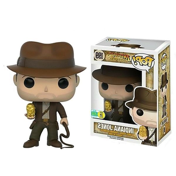 

83funko pop treasure raider jones indiana hand-made model ornament toy