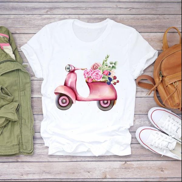 

women watercolor floral flower watercolor 90s fashion ladies print lady t shirts womens graphic t shirt female tee t shirt, White