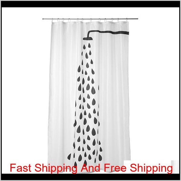 

waterproof thicken white polyester shower curtains minimalist bathroom curtains shower head print b qylegp bdesports