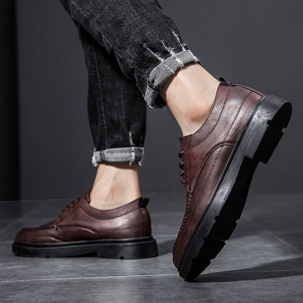 

sapato masculino casual men casual shoes leather male shoe man for leisure sapatos black fashion sneakers mens spring mens