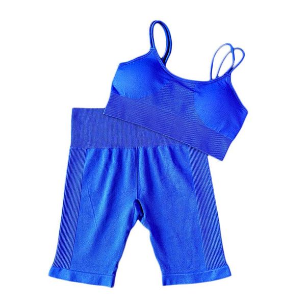 

yoga outfit shorts sets women sport suit gym bra fitness seamless workout running clothing wear athletic set