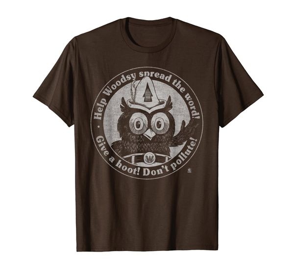 

Woodsy Owl Give a Hoot Don't Pollute Faded Vintage T-Shirt, Mainly pictures