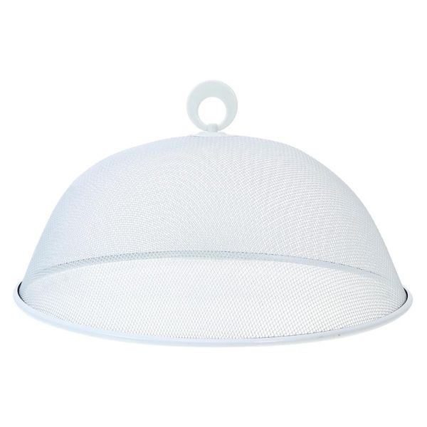 

dishes & plates 1pc round cover kitchen preservation protector (white)