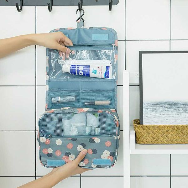 

women makeup bags travel cosmetic bag toiletries organizer waterproof storage neceser hanging bathroom wash bag