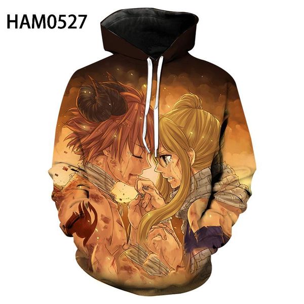 

men's hoodies & sweatshirts 2021 3d anime hoodie casual trend children's comfortable and fashionable, spring autumn clothing sui, Black
