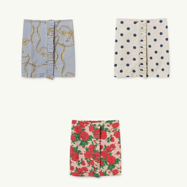 

skirts kids 2021 tao brand girls flower print baby children short mini clothes
