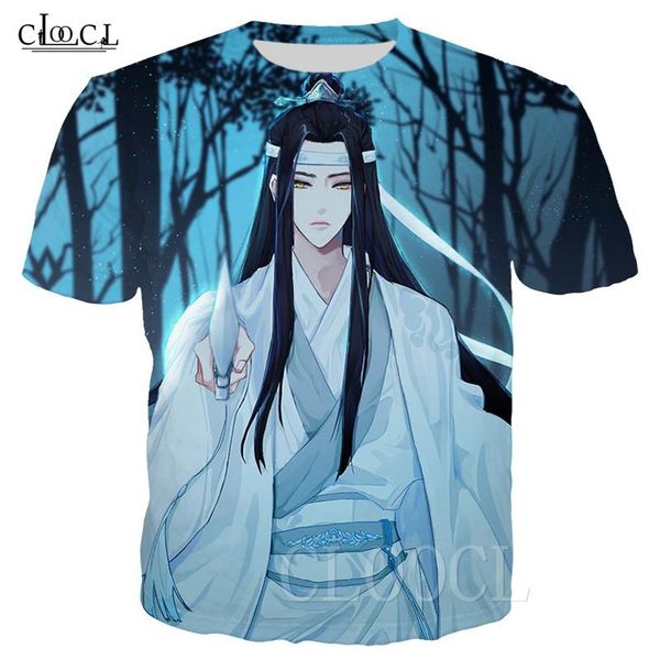 

men's t-shirts mo dao zu shi summer t-shirt women's tee anime 3d print grandmaster of demonic tshirt oversized t shirt sweatshirt, White;black
