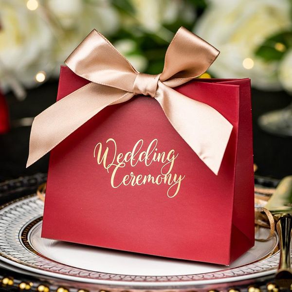 

gift wrap wedding box for guests 20/50/100pcs romantic bonbonni favors with satin ribbon green/light pink/baby blue party supply