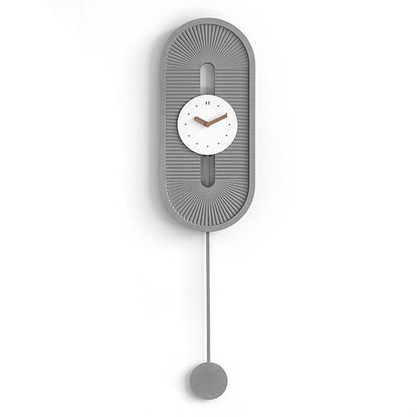 

wall clocks creative mute modern design large clock fashion art nordic simple style with pendulum pared home decor b