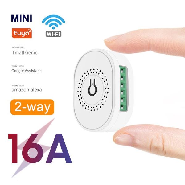 

smart home control wifi 2-way switch module household controller mini remote on & off breaker compatible