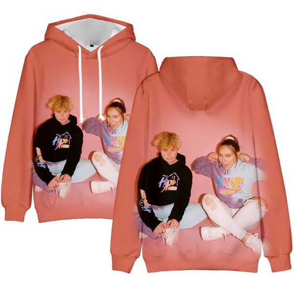 

men's hoodies & sweatshirts the ouse 3d men/women fashion long sleeve hoody kids boy girl casual trendy autumn winter, Black