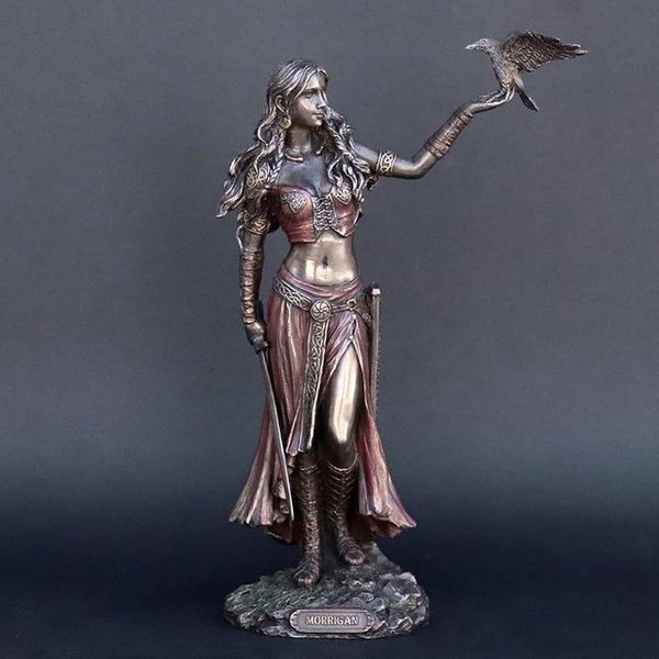 

decorative objects & figurines the greek goddess plouto lucky fortune statue home angel figurine resin art sculpture office deskportrait