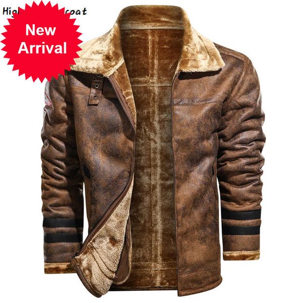 

winter russian wool coat air force flight suit man-made wallet man, big xxxxxxxx velvet coat, street clothing, Black;brown