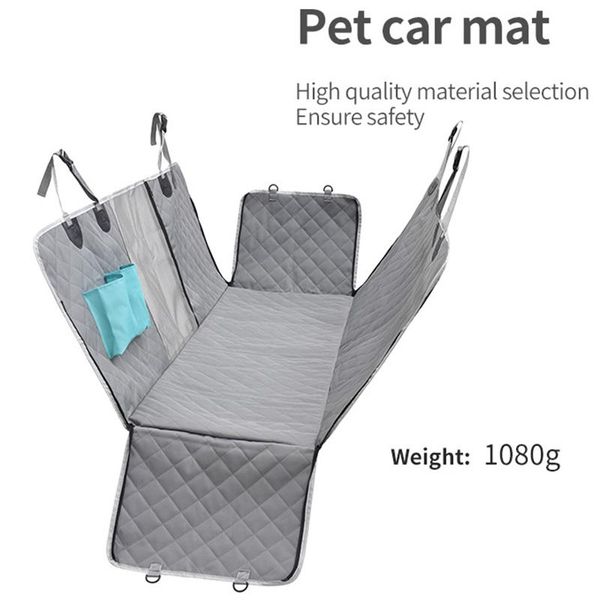 

kennels & pens adjustable dog car seat cover waterproof accessories pet carrier cushion protector travel rear back mat