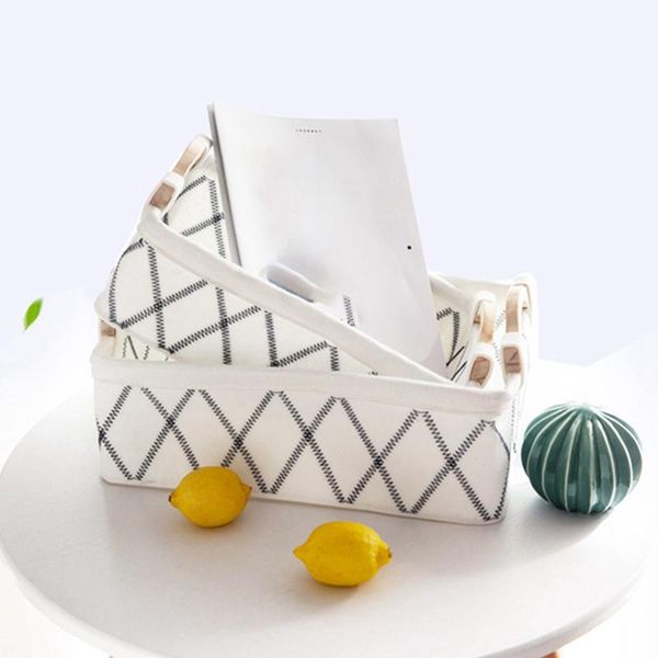 

storage baskets 3pcs sundries box dirty clothes felt basket toys bucket household supplies