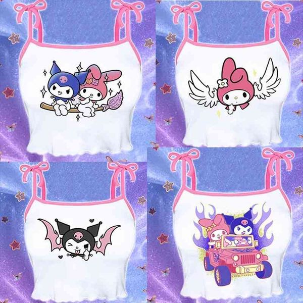 

gothic sleeveless vest aesthetic sleeveless vest y2k vintage harajuku kawaii sweet, White