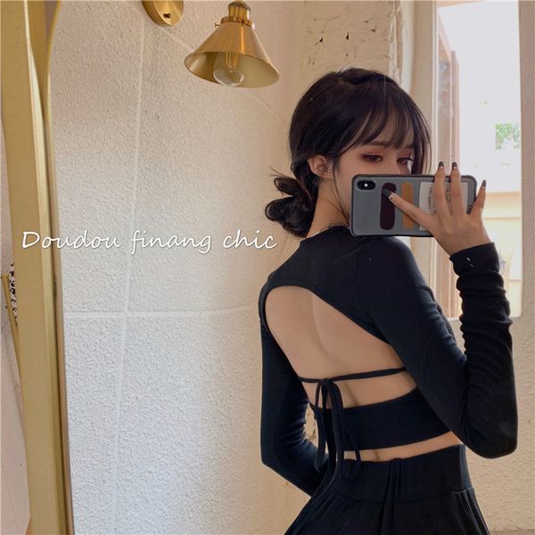 

blouse with high waist thin wide leg pants two-piece female 2021 spring and autumn new fashion royal sister suit y6e1, Gray
