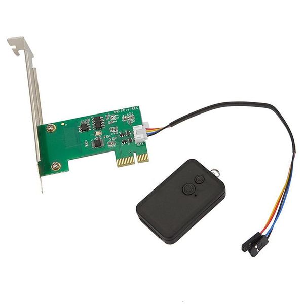 

pci-e pc remote controller pc case power supply wireless restart switch on/off reset button for deskcomputer