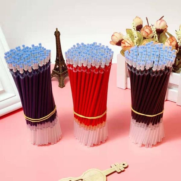 

gel pens pen refill head black red blue creative universal replacement core