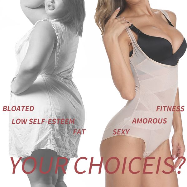 

women body shaper waist trainer slimming tummy control shaperwear breathable shapers modeling belt bodysuits summer corset, Black