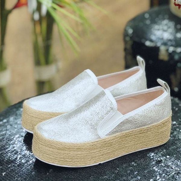 

new spring women flats shoes platform sneakers slip on flats ladies canvas shoes casual shoes zapatos de mujer ladies rty6, Black;white
