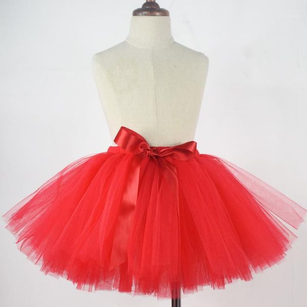 

skirts solid red baby girls tutu skirt birthday party tutus girl tulle for school kids performance dance costume born-12y1, Blue