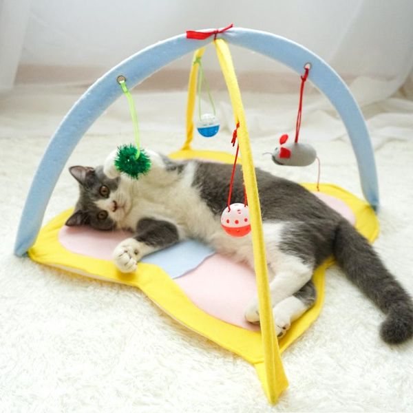 

cat toys for lying down and playing mouse kittens pets pet supplies interactive