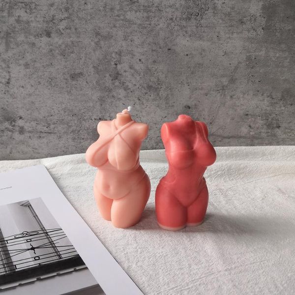 

craft tools bt0097 design scented soy human curvy torso candle making mold 10cm swimsuit woman body silicone mould