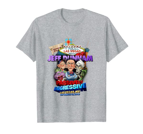 

jeff dunham las vegas, nv shirt, White;black