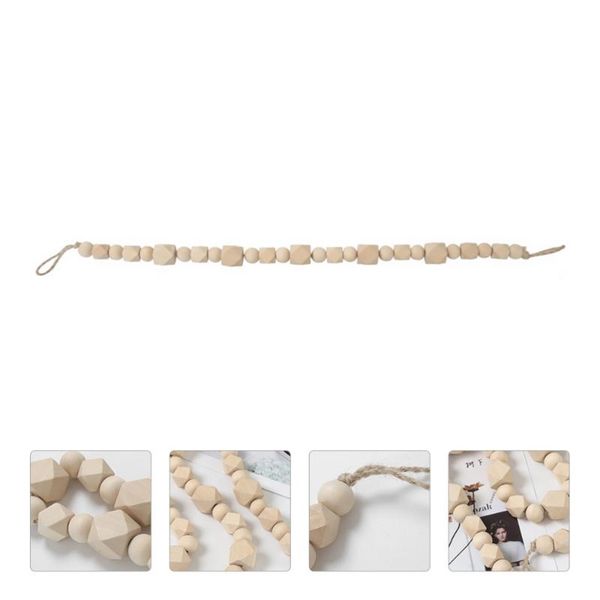 

wooden bead tieback creative drapery tieback home decorative curtain holder