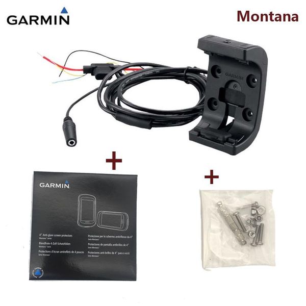 

bike computers original garmin montana 650 motorcycle heavy machine bracket with power cord audio interface amps rugged mount cable