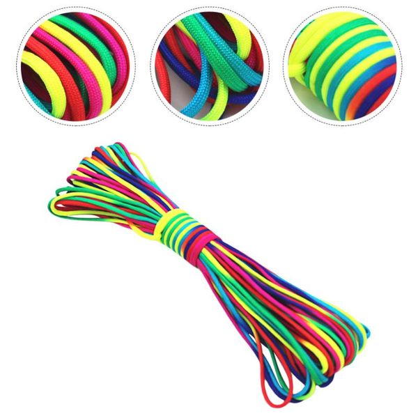 

pool & accessories 1 roll 7 strand core paracord survival parachute cord clothesline camping rope