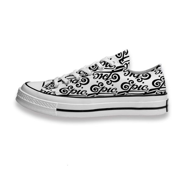 

custom printed shoes music band logo epic records sneakers low mens womens skateboard sport footwear diy trainers canvas casual shoe