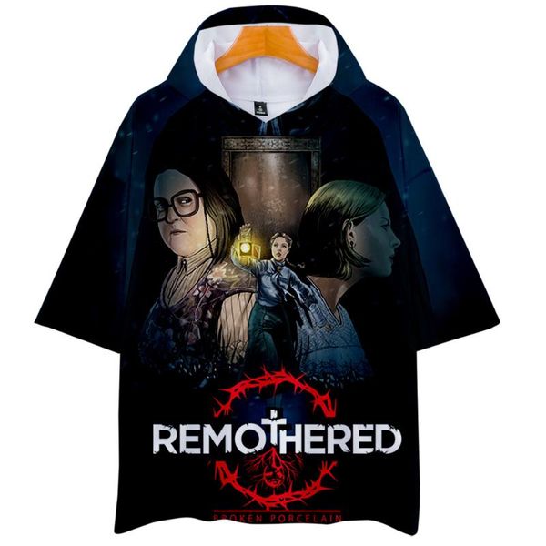 

women's t-shirt remothered cool game 3d hoodies summer/autumn stylish harajuku men/women casual pullovers tee, White