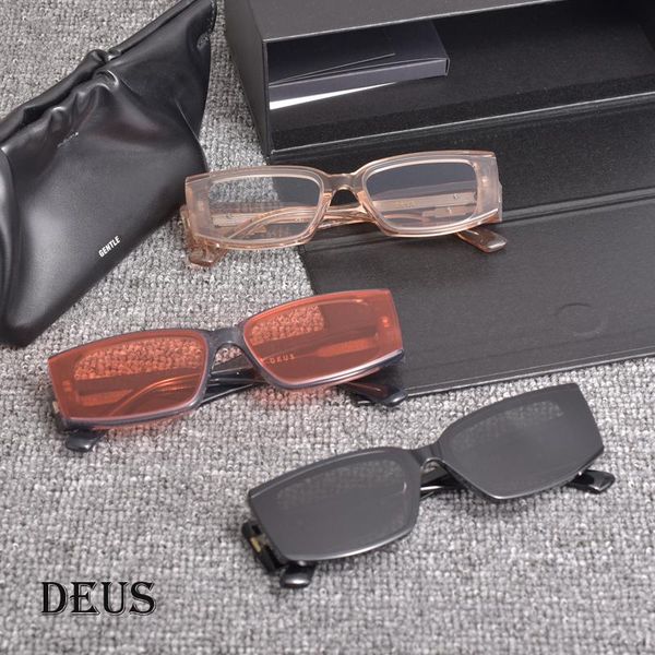 

sunglasses gm 2021 fashion square polarized men women gentle deus retro acetate monster for, White;black