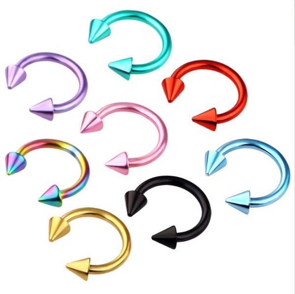 

labret lip piercing jewelry body wholesale labret pierce nipple navel belly eyebrow drop delivery 2021 euhn7, Black