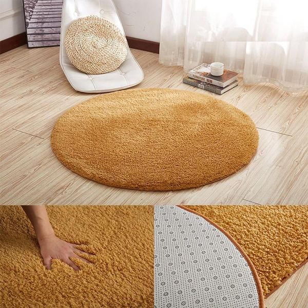 

carpets round rug for living room decor faux fur fluffy rugs kids long plush bedroom shaggy area modern mats