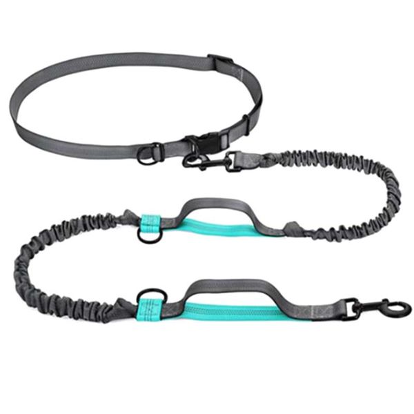 

dog collars & leashes multi-function running reflective pull leash outdoor pet traction rope safety ropes for home supplies