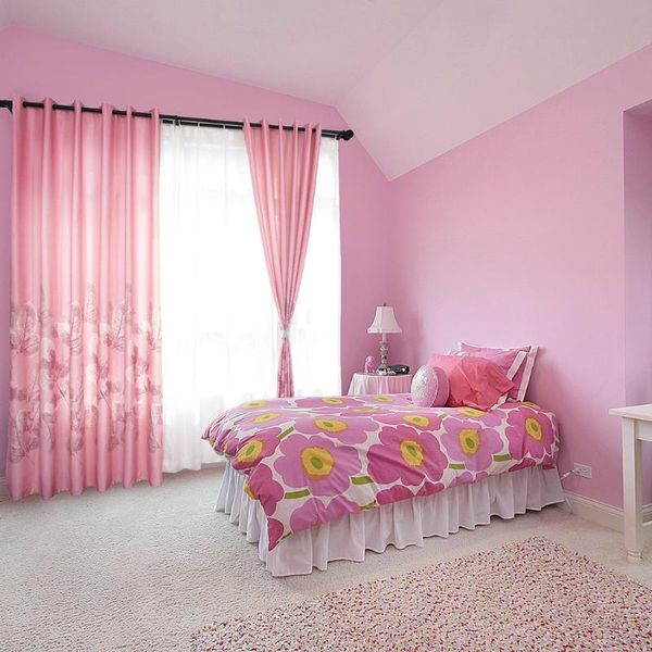 

curtain & drapes fallen leaves silk sheer tulle window treatment voile drape valance fabric dormitorio curtains for livingroom 3.29