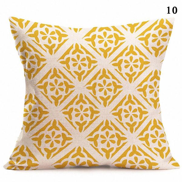 

geometric pattern sofa cushion pillowcase vintage geometric decoration linen room cotton throw pillow case cushion cover