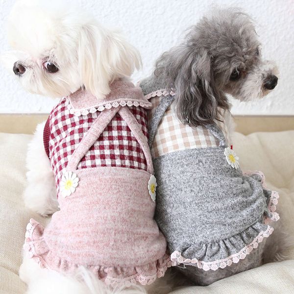 

ysgj fall / winter 2019 new plaid baby drs pet drs dog drs