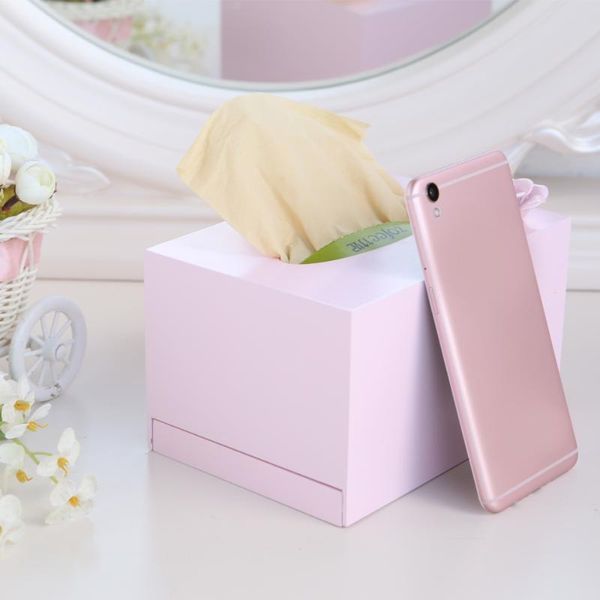 

3d resin carving tissue box deskwashroom napkin towel holder office desk tissue protected case multi color flower boxes