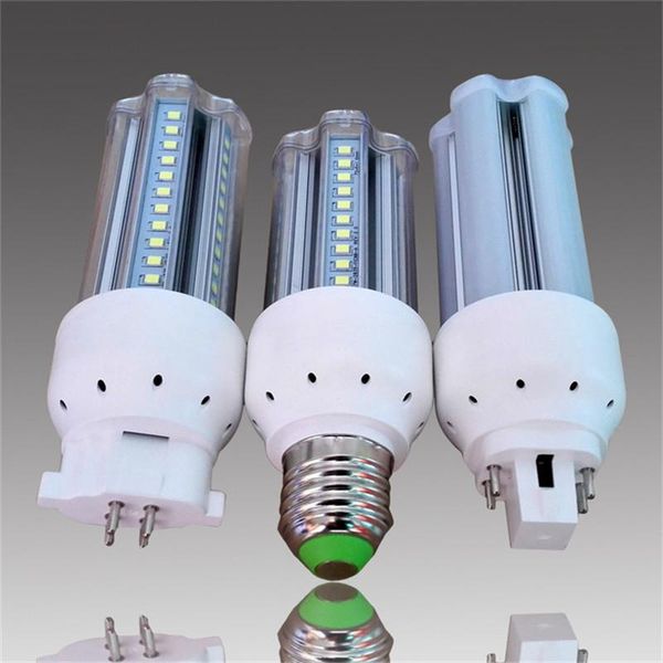

bulbs lampada gx10 g24 e27 led bulb 10w 12w 14w 85v-265v/ac 360 degeree lamp smd2835 bombillas corn spot light