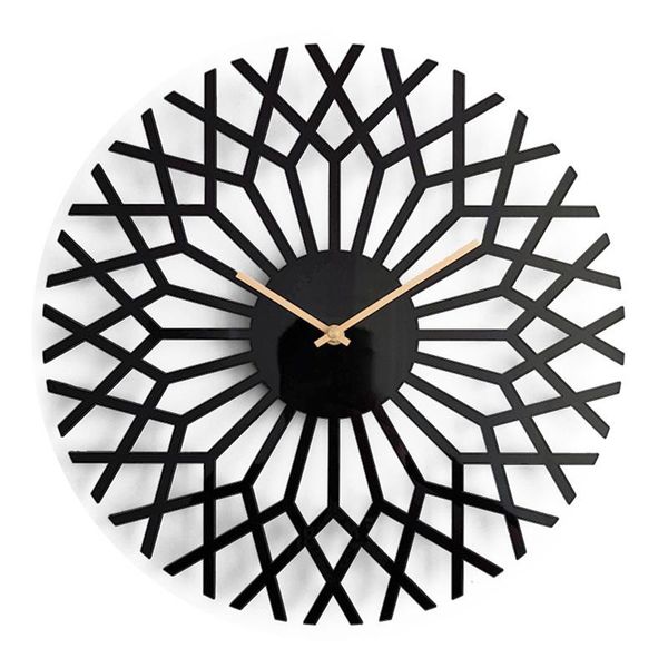 

creative wall clock,simple acrylic diy wall clock for home,living room &bedroom decoration